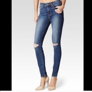 Paige Verdugo ankle zoey destruction skinny jeans